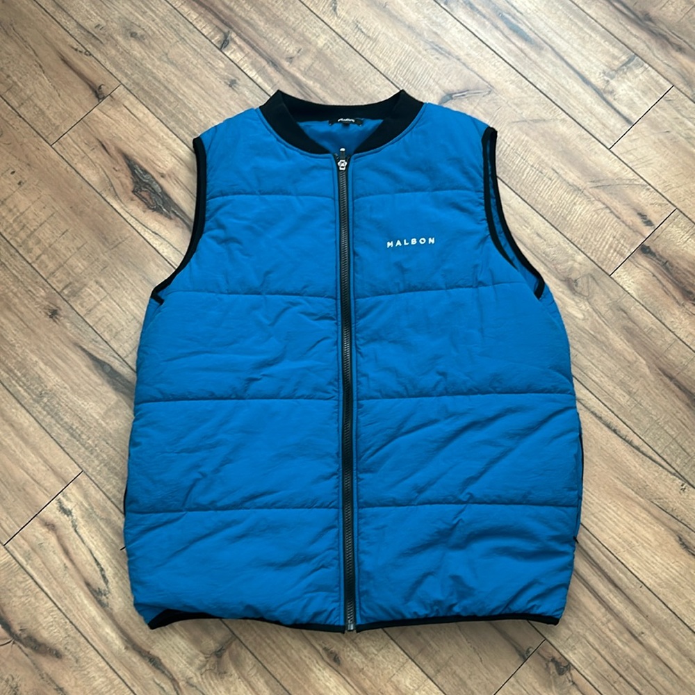 malbon golf padded vest